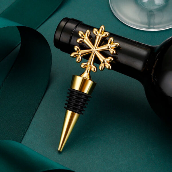 minakira Christmas Theme Bottle Stopper – Festive Wine Preservation Cap - Image 4