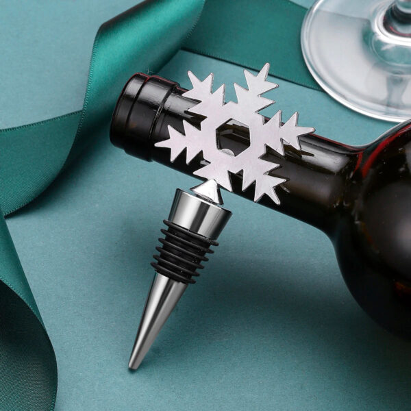 minakira Christmas Theme Bottle Stopper – Festive Wine Preservation Cap - Image 9