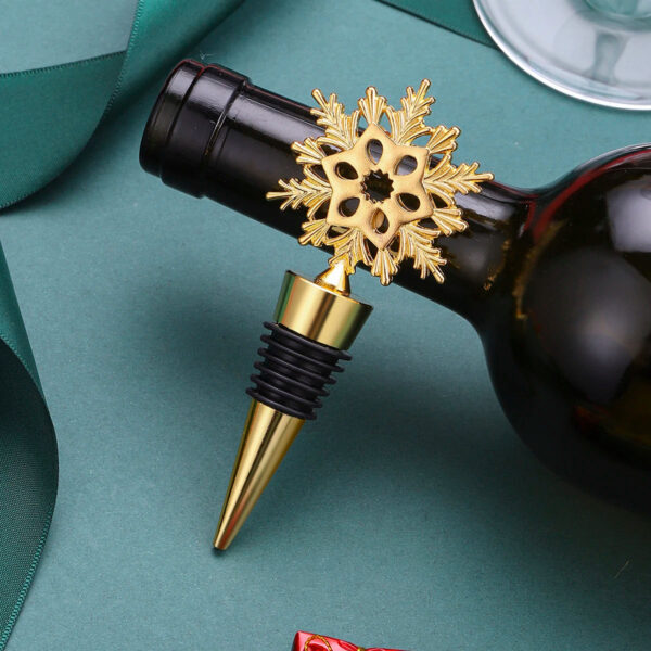 minakira Christmas Theme Bottle Stopper – Festive Wine Preservation Cap - Image 6