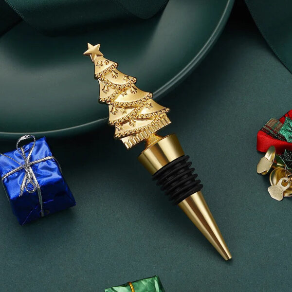 minakira Christmas Theme Bottle Stopper – Festive Wine Preservation Cap - Image 12
