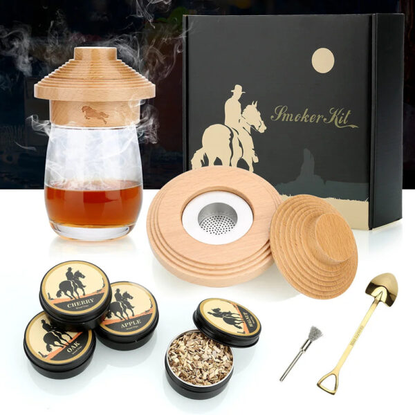 minakira Whiskey Smoker Kit – Complete Flavor Enhancer Set - Image 9