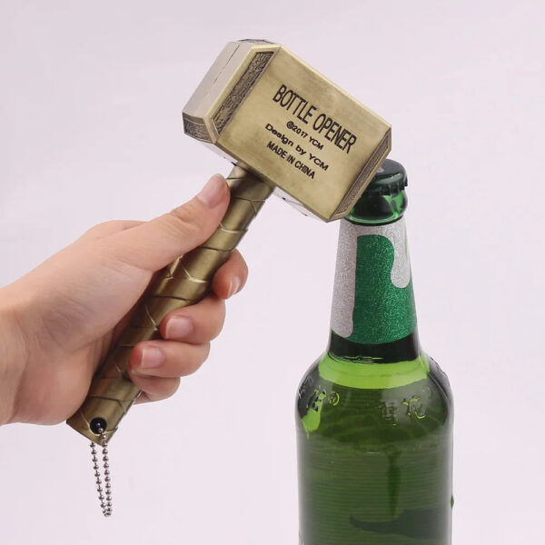 minakira Thor’s Hammer Bottle Opener – Mythic Norse Bar Tool - Image 5