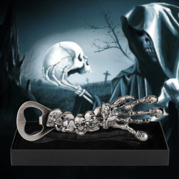 minakira Ghost Rider Bottle Opener – Edgy Skull Design Bar Tool - Image 2