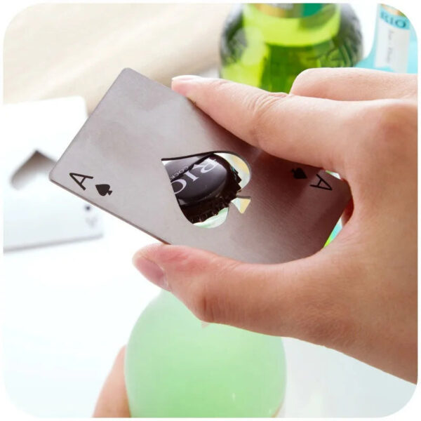 minakira Ace of Spades Bottle Opener – Stylish Card-Themed Bar Tool - Image 4