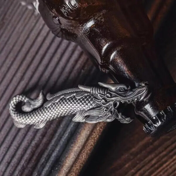 minakira Copper Dragon Fish Bottle Opener – Unique Artisan Bar Tool - Image 3