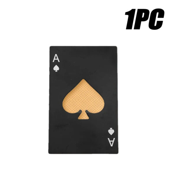 minakira Ace of Spades Bottle Opener – Stylish Card-Themed Bar Tool - Image 5