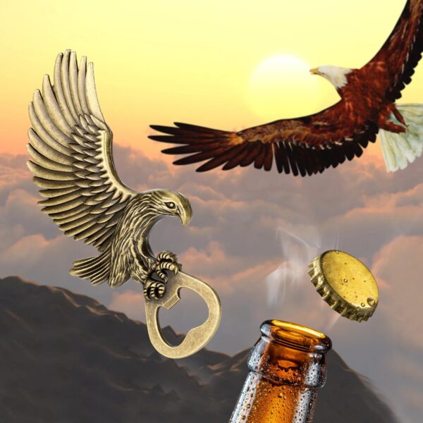 minakira Eagle Bottle Opener – Bold Bird Design Bar Tool - Image 2