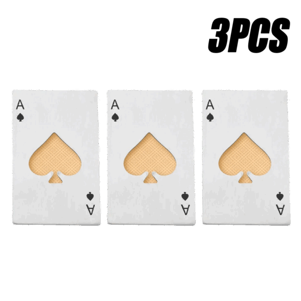 minakira Ace of Spades Bottle Opener – Stylish Card-Themed Bar Tool - Image 9