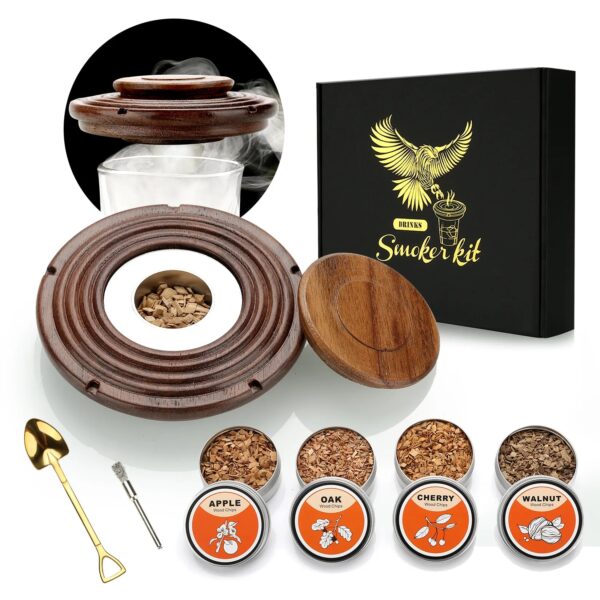 minakira Whiskey Smoker Kit – Complete Flavor Enhancer Set - Image 14
