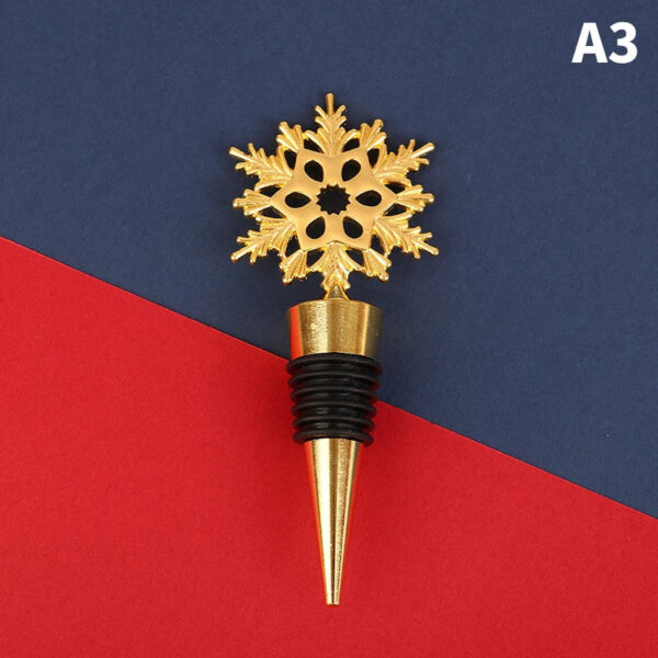 minakira Christmas Theme Bottle Stopper – Festive Wine Preservation Cap - Image 17