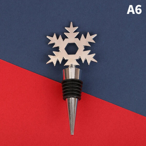 minakira Christmas Theme Bottle Stopper – Festive Wine Preservation Cap - Image 20