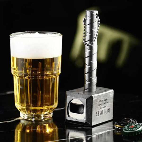 minakira Thor’s Hammer Bottle Opener – Mythic Norse Bar Tool - Image 3