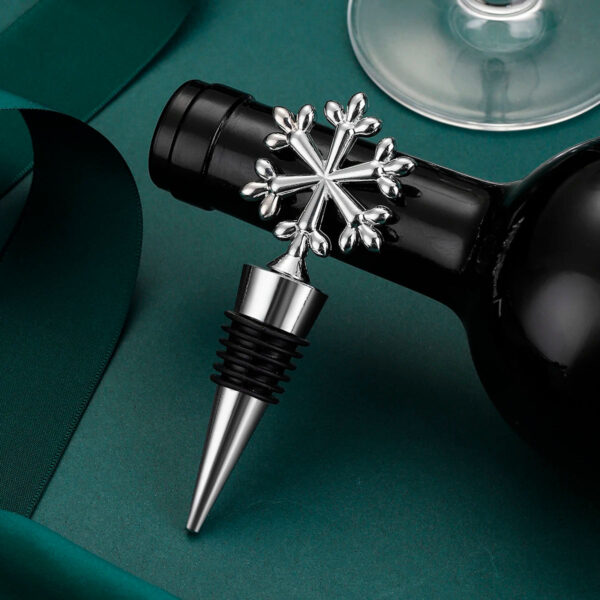 minakira Christmas Theme Bottle Stopper – Festive Wine Preservation Cap - Image 5