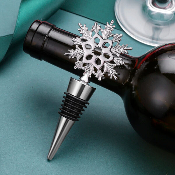 minakira Christmas Theme Bottle Stopper – Festive Wine Preservation Cap - Image 7